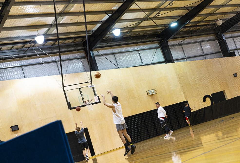 Basketball court